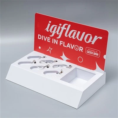 Acrylic Counter Vaper Pen Display Stand