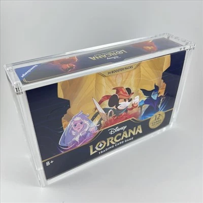 Acrylic Display Case For Disney Lorcana Booster Box Chapters