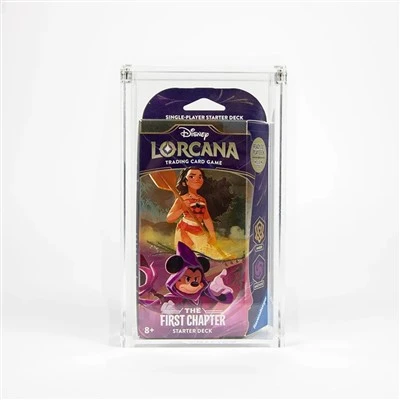 Acrylic Disney Lorcana Starter Theme Deck Display Case