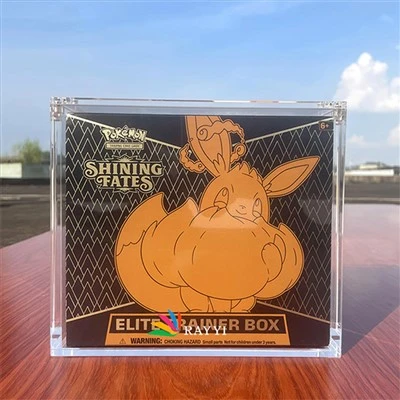 Acrylic Pokémon Elite Trainer Box Display Case