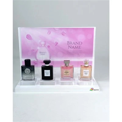 Cosmetic Display Table Perfume Display Stand