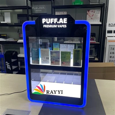 Disposable Acrylic Vape Display Case