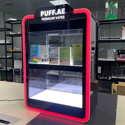 Acrylic Vape Display Case Counter