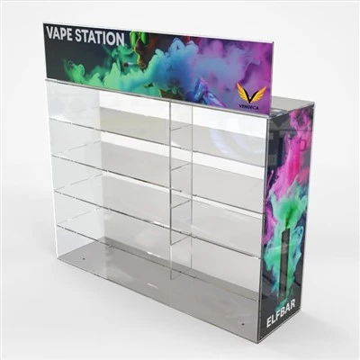 Wholesale Uk Vape Display Cabinet With Lights