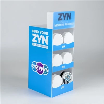 ZYN Nicotine Pouch Display Stand With LED Light
